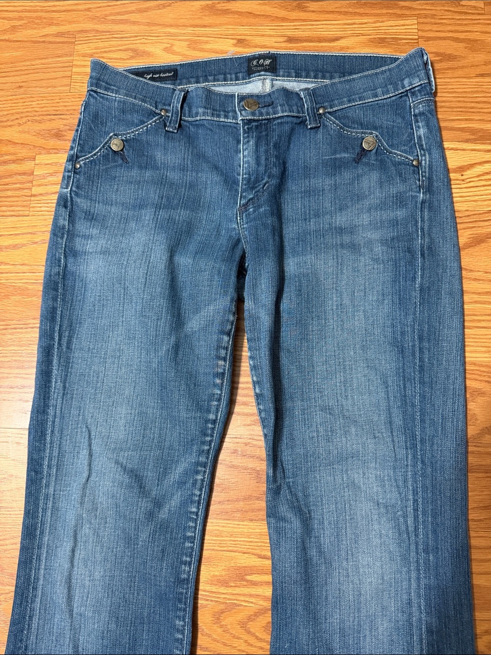 Citizens Of Humanity Blue High rise Boot Cut Jeans - Picture 2 of 6